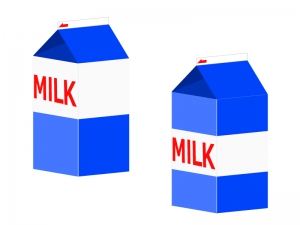 牛乳 ミルクイラスト素材 イラスト無料 かわいいテンプレート