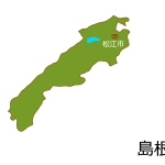 長野県の白地図のイラスト素材 イラスト無料 かわいいテンプレート