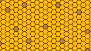 蜂の巣模様の壁紙 背景素材 1 920px 1 080px イラスト無料 かわいいテンプレート