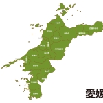 熊本県 市区町村別 の白地図のイラスト素材 イラスト無料 かわいいテンプレート