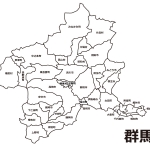 関東地方の白地図 ベクターデータ のイラスト イラスト無料 かわいいテンプレート