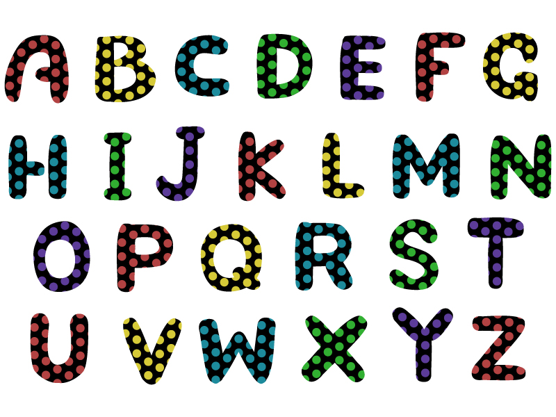 アルファベット 大文字 の文字イラスト01 イラスト無料 かわいいテンプレート