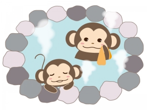 最高かつ最も包括的な温泉 猿 イラスト かわいいディズニー画像