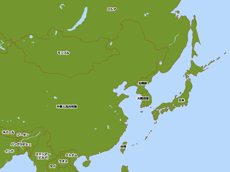 50 東アジア 地図 イラスト 無料 東アジア 地図 イラスト 無料