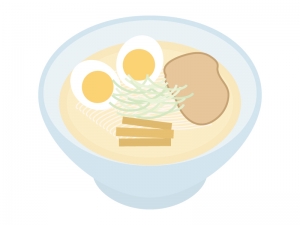 しおラーメンのイラスト イラスト無料 かわいいテンプレート