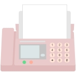 Fax 全てのイラストが無料 かわいいテンプレート