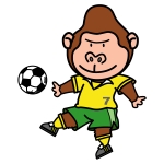 サッカー 全てのイラストが無料 かわいいテンプレート