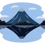 富士山 全てのイラストが無料 かわいいテンプレート