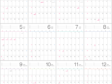 シンプルなデザインの2026年（令和8年）1月～12月の無料の年間カレンダー
